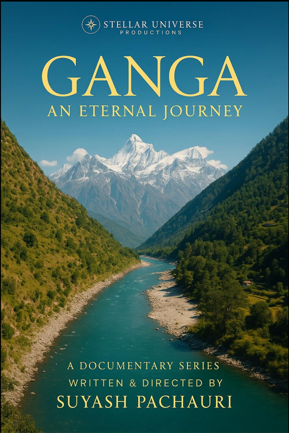 Ganga: An Eternal Journey documentary poster supplied by Suyash Pachauri
